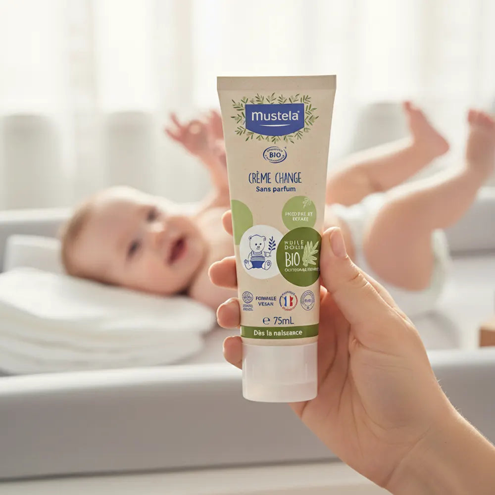Mustela bio creme de change sans parfum 75ml