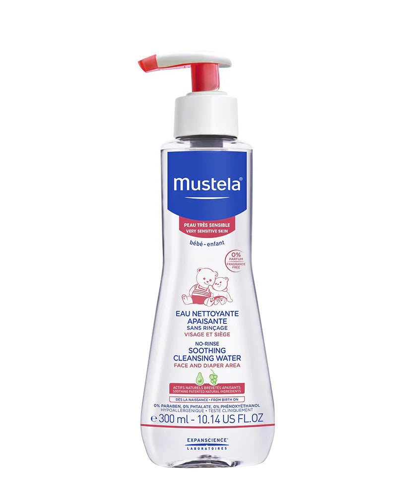 Mustela eau nettoyante apaisante 300ml