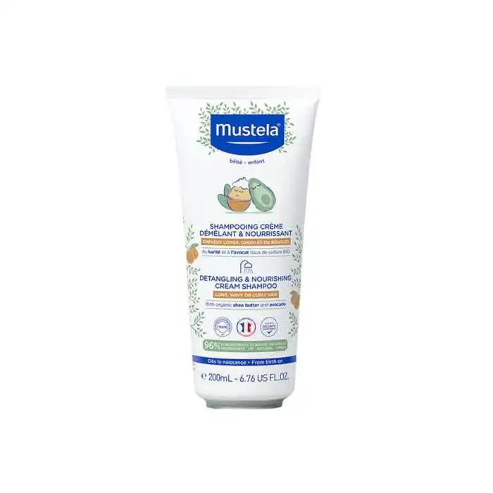 Mustela shp creme demelant nourrissant 200ml