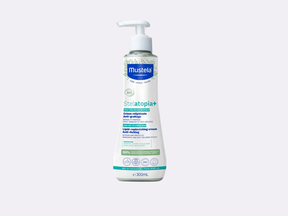 Mustela stelatopia+ creme relipidante anti grattage 300ml