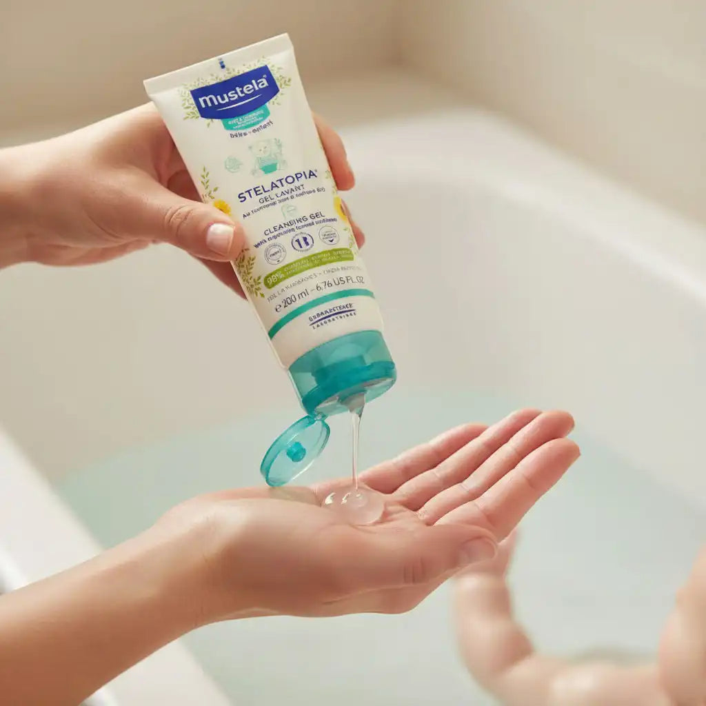 Mustela stelatopia gel lavant 200 ml