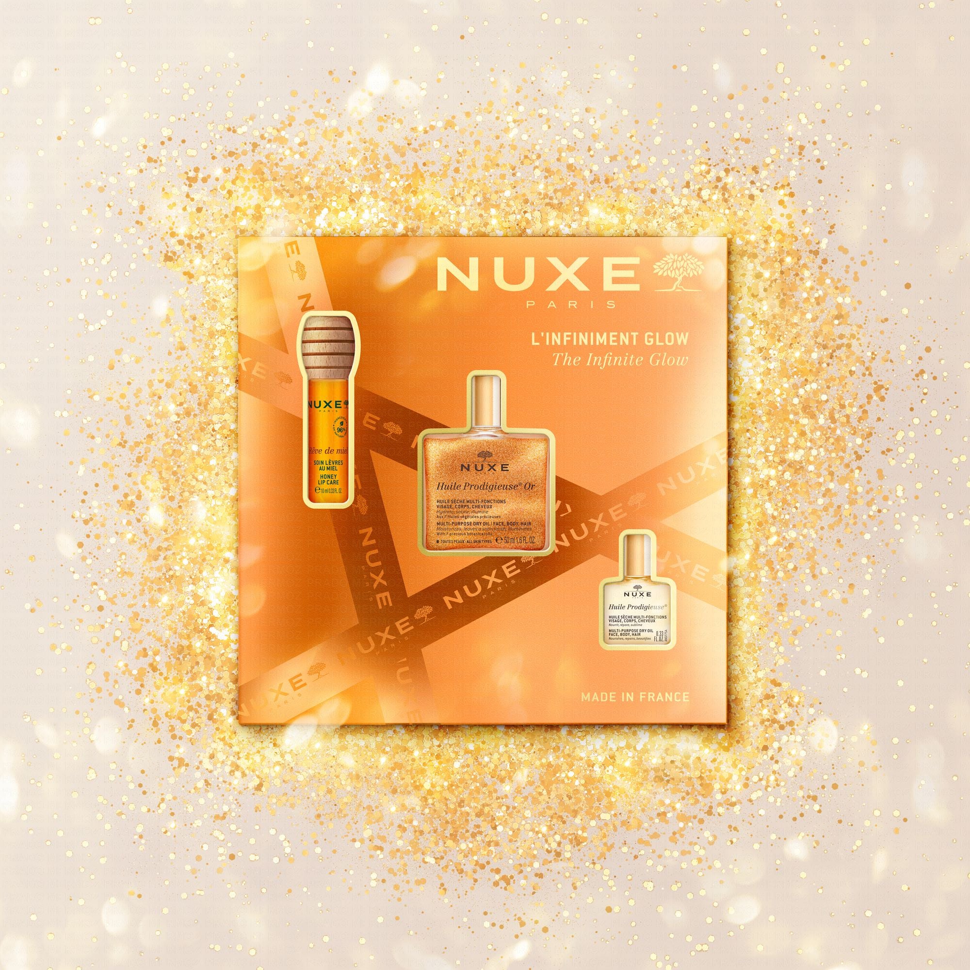 Nuxe coffret l'infiniment glow 2025