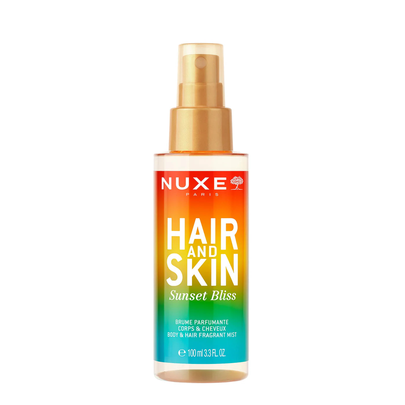 Nuxe hair and skin sunset bliss brume parfumante 100ml