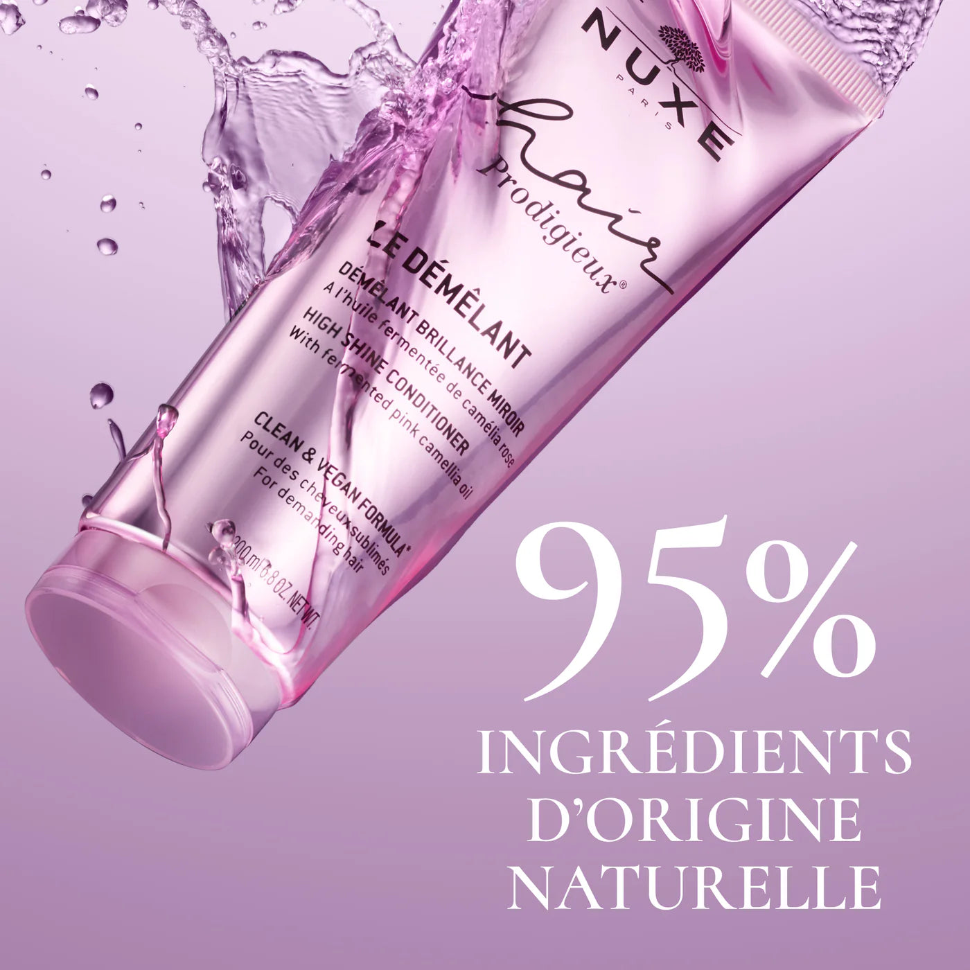 Nuxe hair prodigieux demelant brillance miroir 200ml