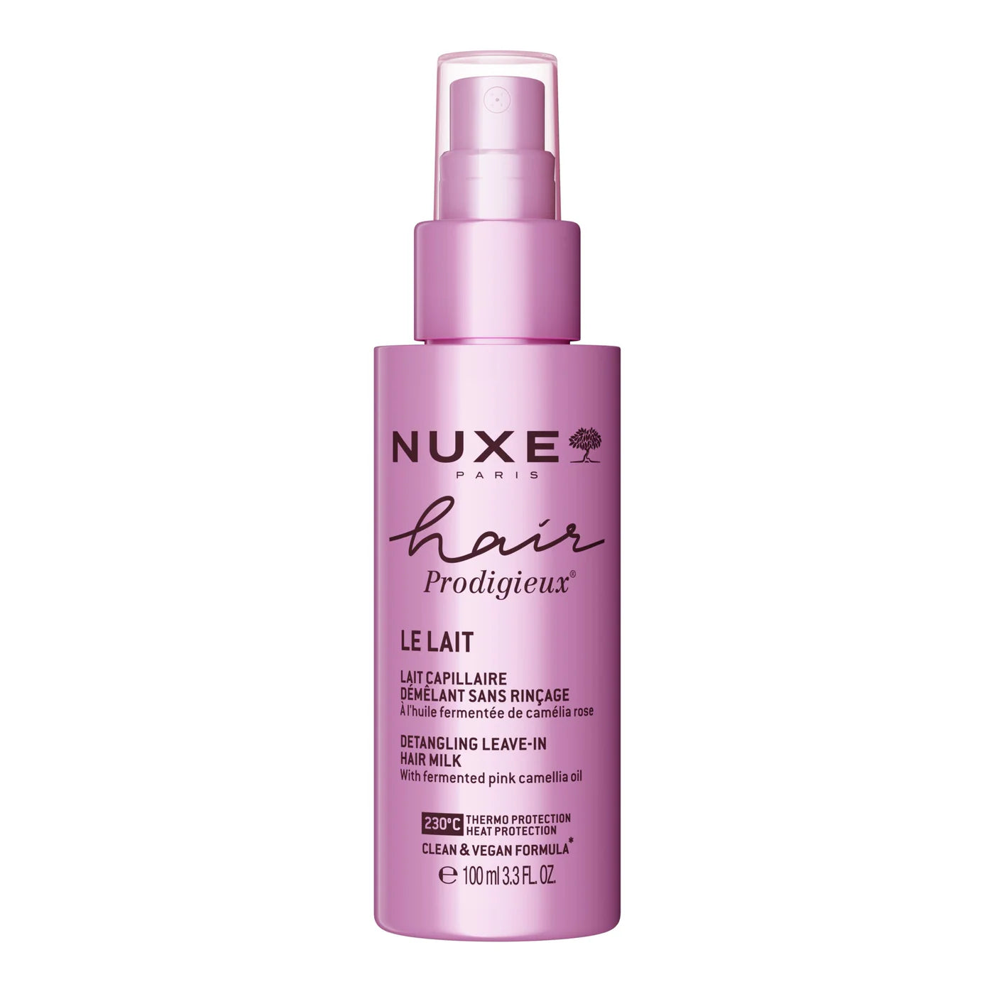 Nuxe hair prodigieux lait demelant sans rincage spray 100ml