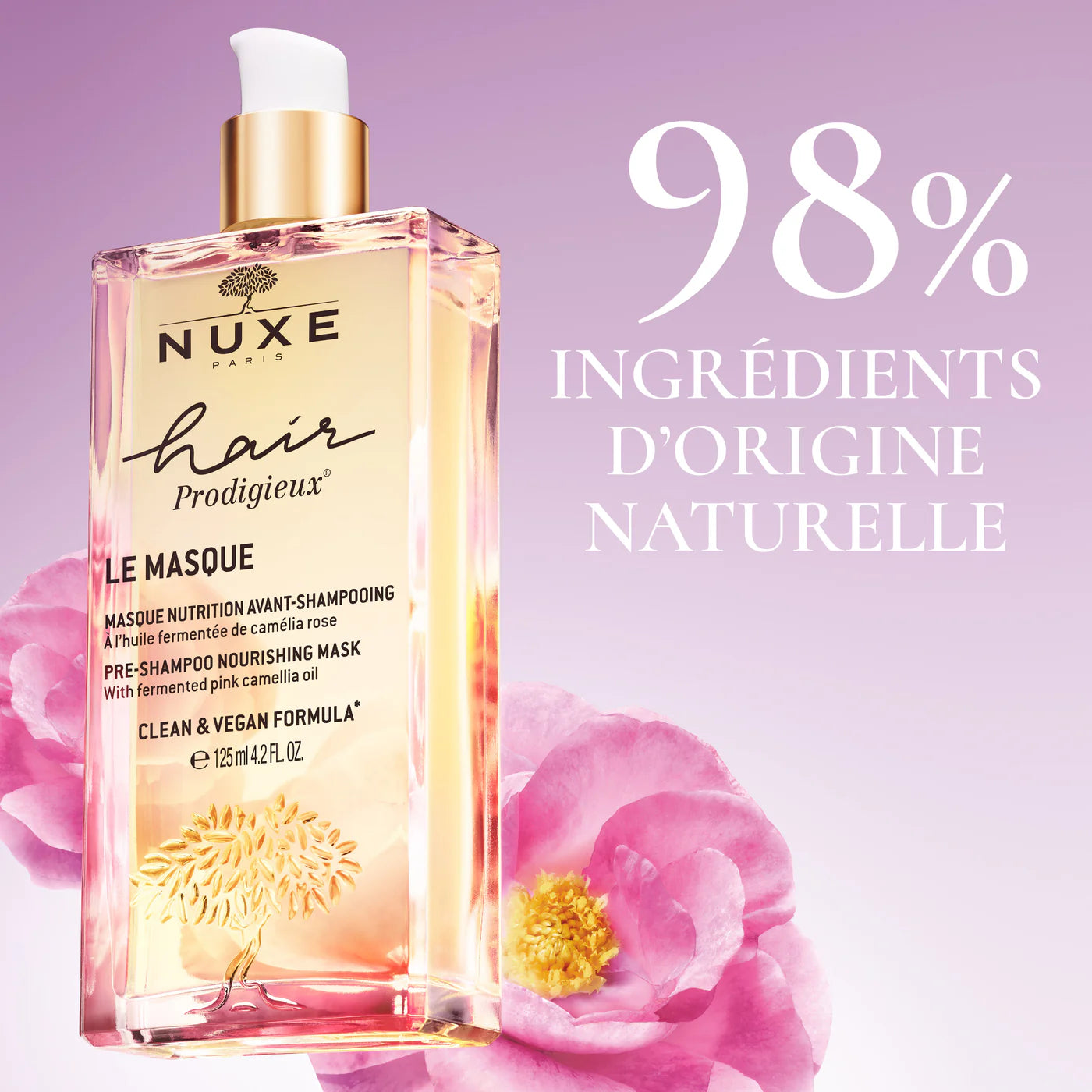 Nuxe hair prodigieux masque nutrition avant shampooing 125ml