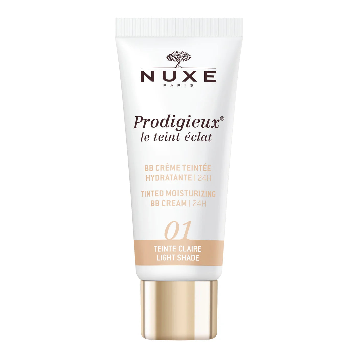 Nuxe prodigieux bb creme 01 teinte claire 30ml