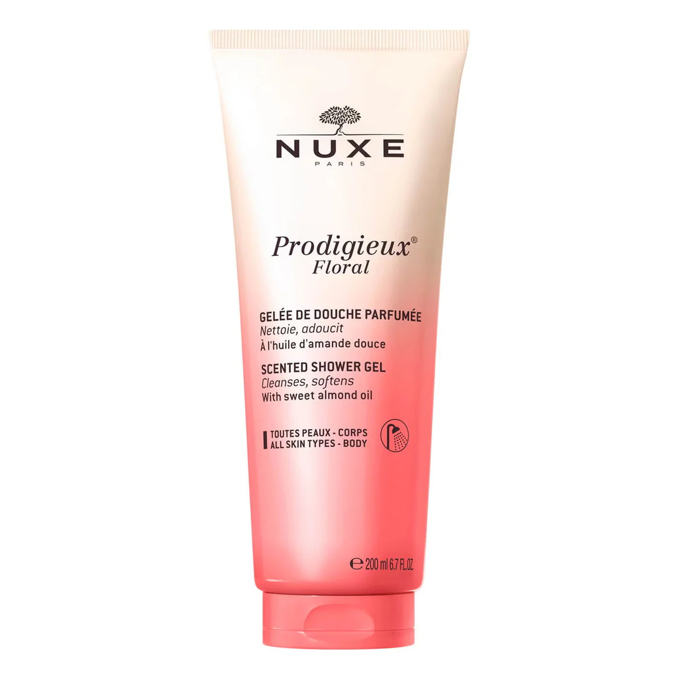 Nuxe prodigieux floral gelee de douche parfumee 200ml
