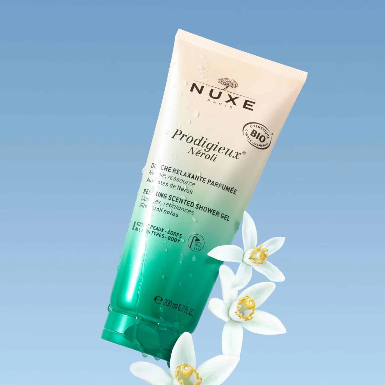 Nuxe prodigieux neroli douche relaxante parfumee 200ml