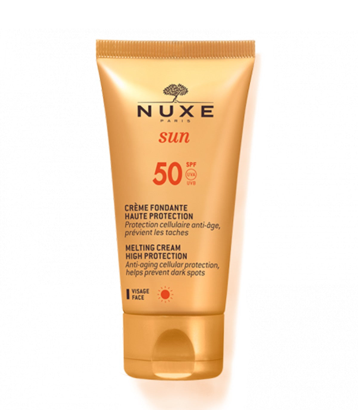 Nuxe sun creme fondante visage spf50 50ml
