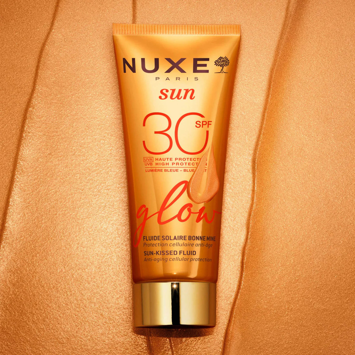 Nuxe sun glow fluide solaire bonne mine spf30 40ml