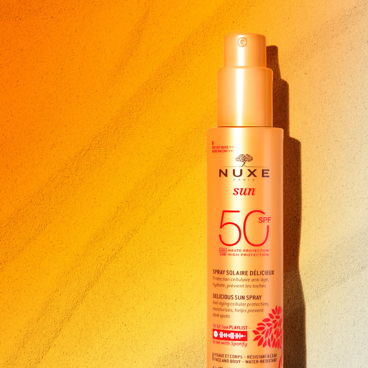 Nuxe sun spray solaire delicieux spf 50 50ml