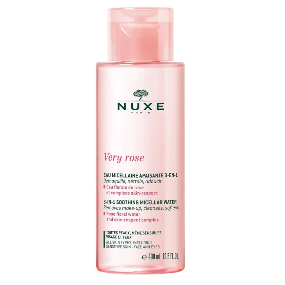 Nuxe very rose eau micellaire apaisante 3en1 400ml