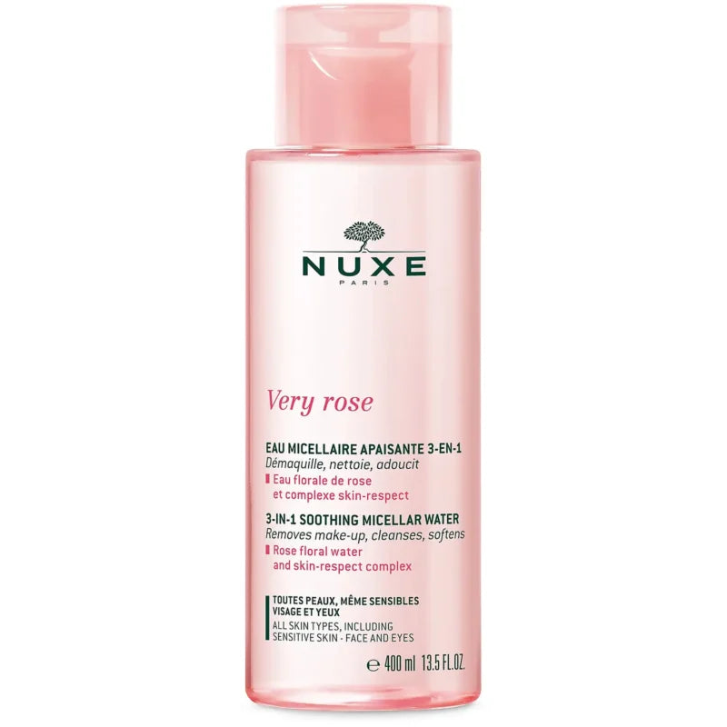 Nuxe very rose eau micellaire demaquillante 400ml