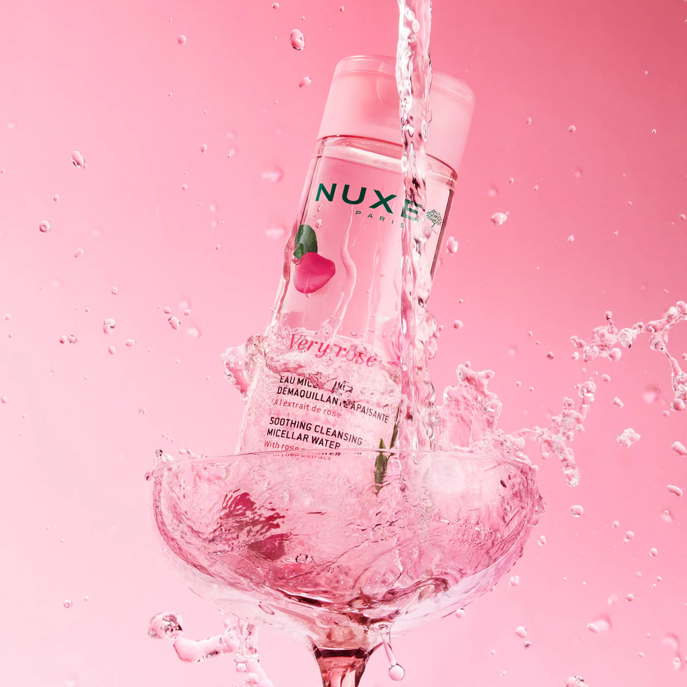 Nuxe very rose eau micellaire demaquillant ps 200ml