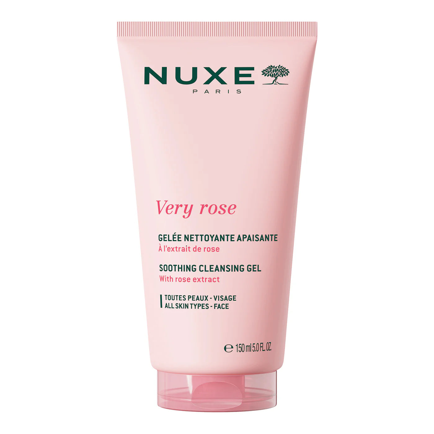 Nuxe very rose gelee nettoyante apaisante 150ml