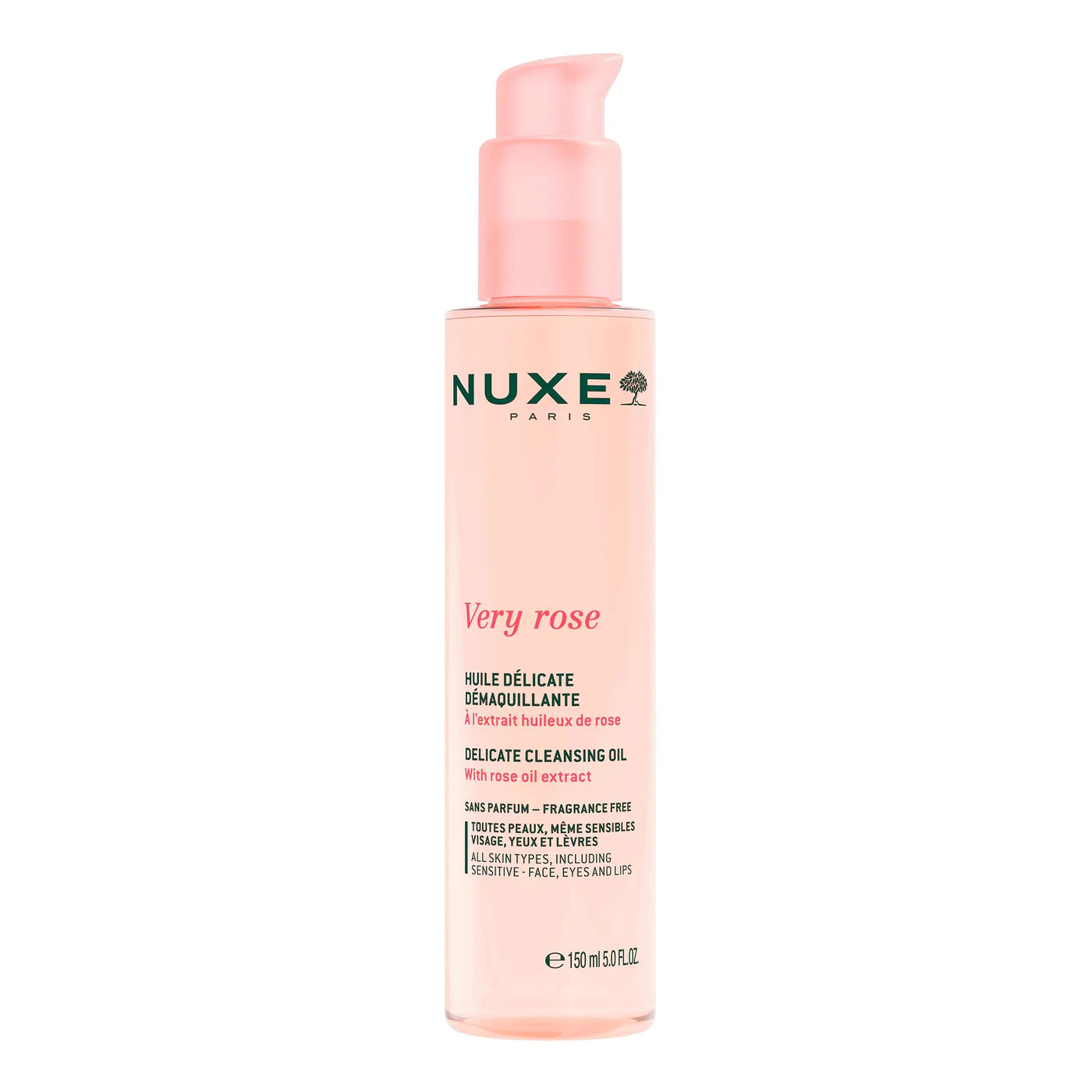 Nuxe very rose huile demaquillante 150ml