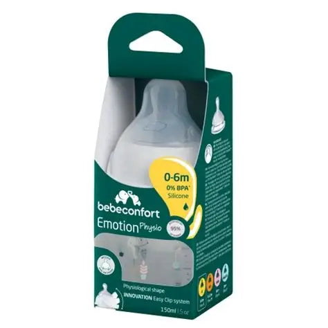 Bébé Confort biberon pp émotion 150 ml petit chat blanc