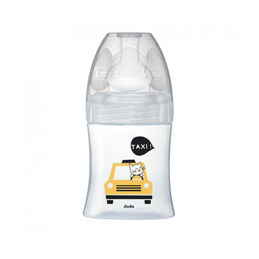 Dodie biberon sensation+ verre 150 ml NYC 0-6 mois