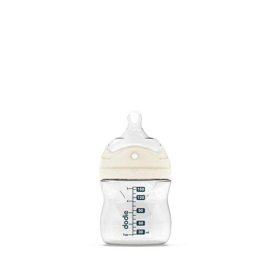 Dodie biberon multi perforé 150 ml rose 0+ mois débit 1