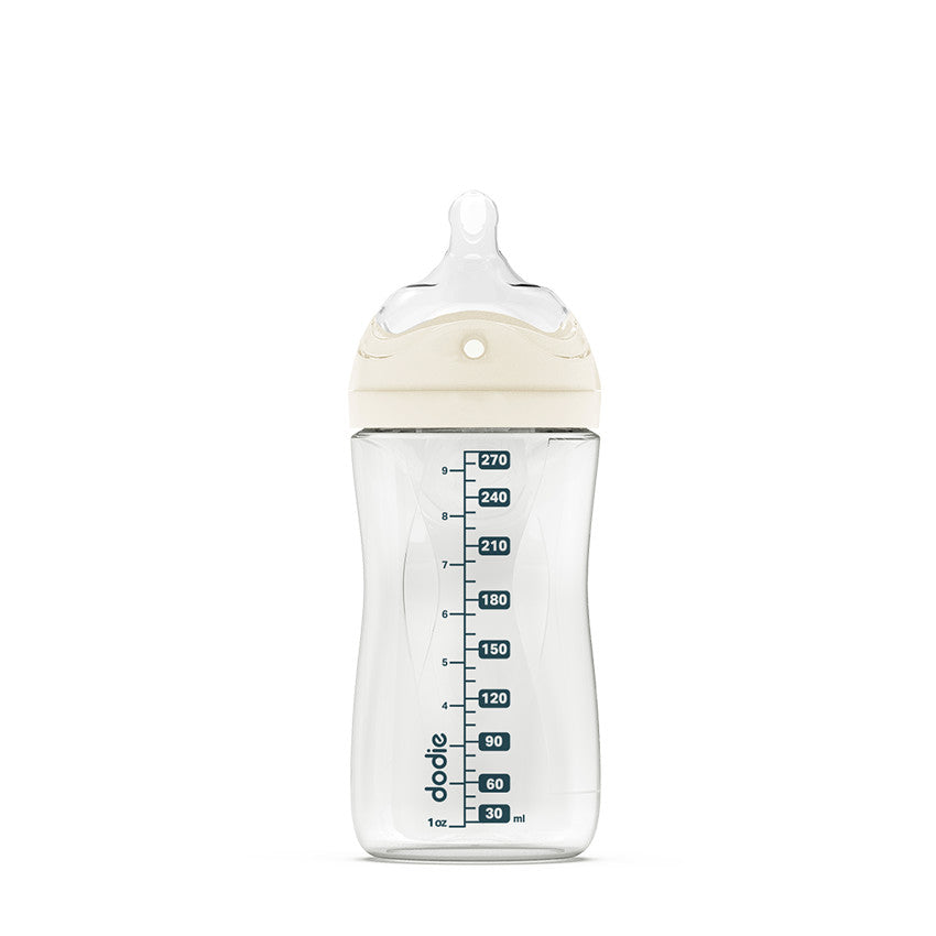 Dodie biberon multi perforé 270 ml bleu 0-6 mois débit 2