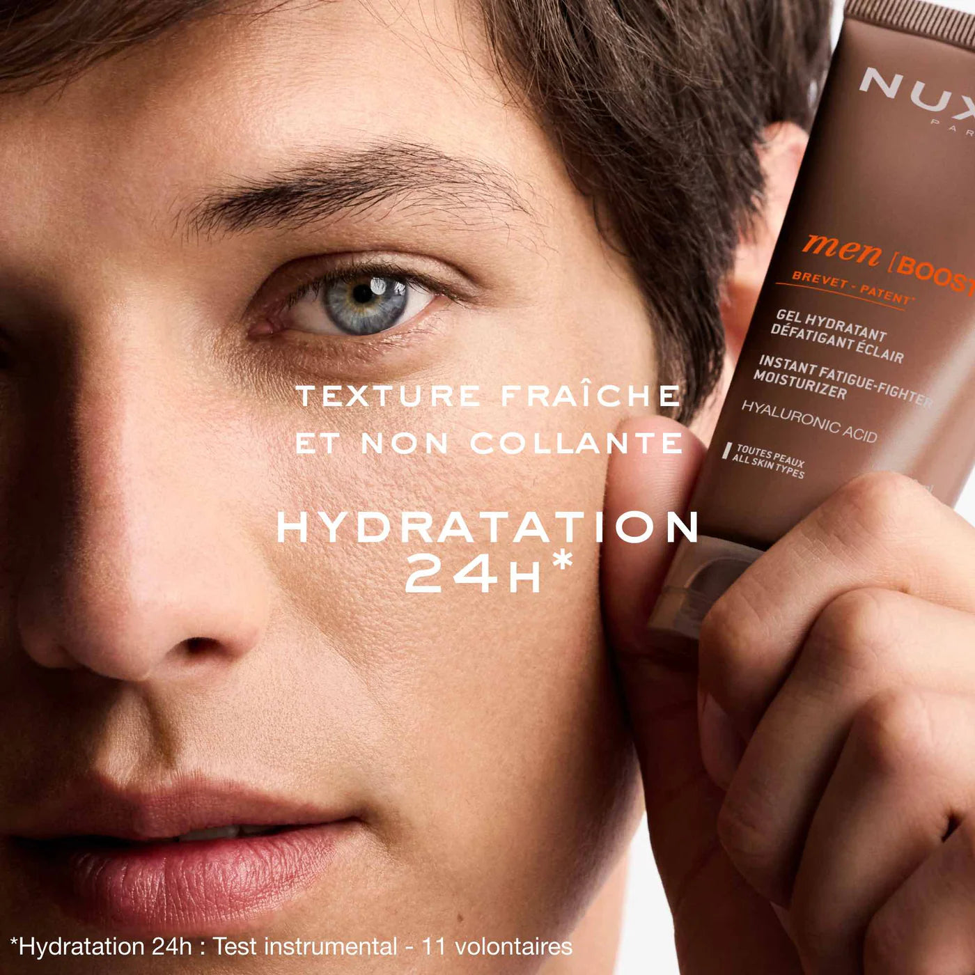 Nuxe men boost gel hydratant defatigant eclair 50ml