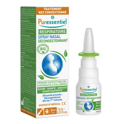 Puress respir spray nasal decongestionnant 15 ml