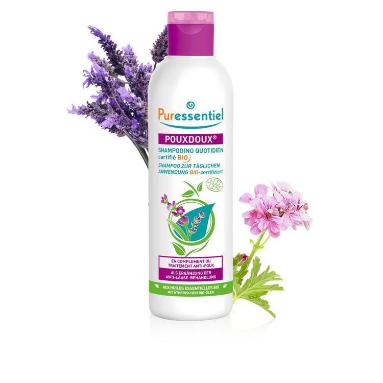 Puress anti poux shamp quotidien pouxdoux bio fl 200ml