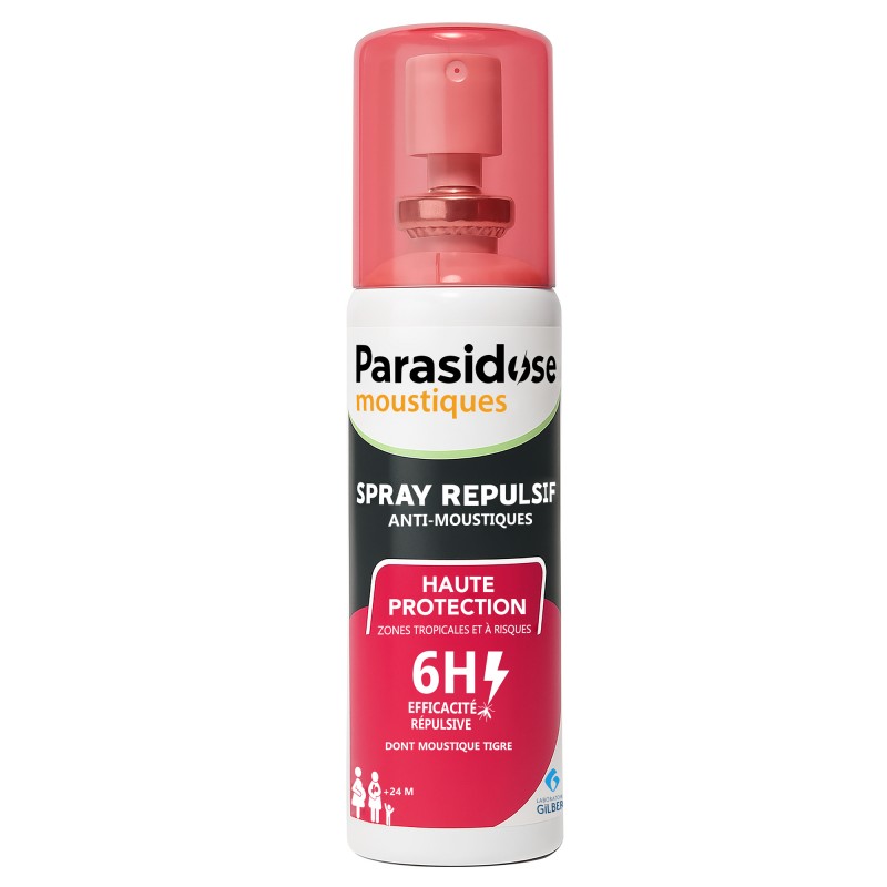 Parasidose Spray Répulsif Anti-moustique +24 mois 100 ml
