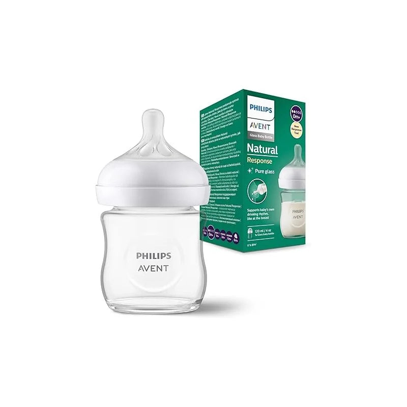 Philips avent biberon natural en verre 120 ml