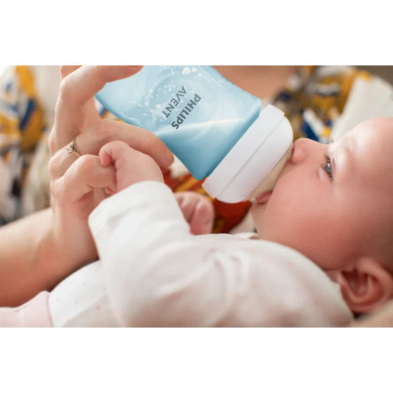 Philips avent biberon natural 3.0 avec tetine natural 1m+ 260 ml bleu