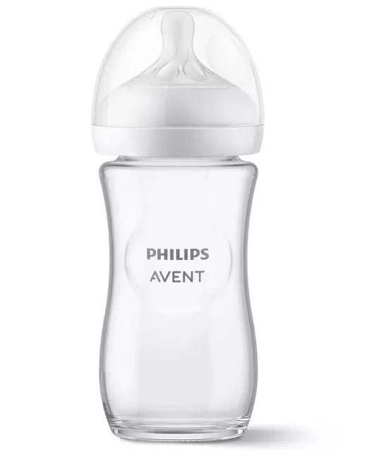 Philips avent biberon natural en verre 240 ml
