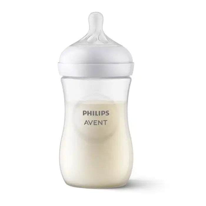 Philips avent biberon natural en verre 3.0 teat 1m+ 260ml