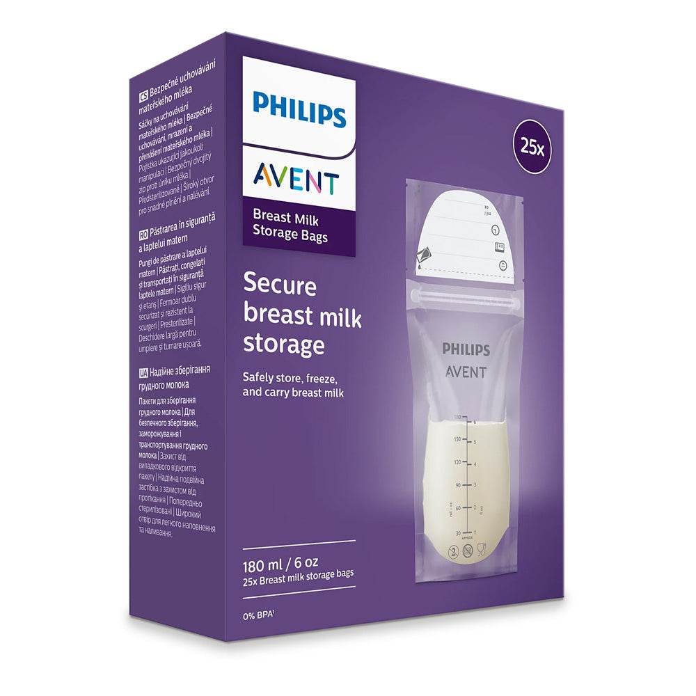 Philips avent sachets de conservation du lait maternel