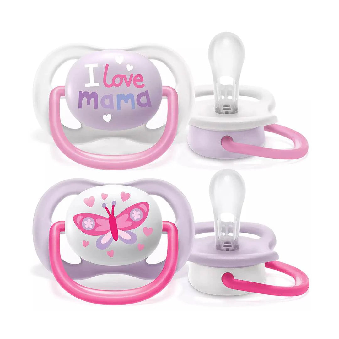 Philips avent sucette air 0-6m girl