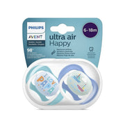 Philips avent sucette ortho 6-18m boy pap/boat
