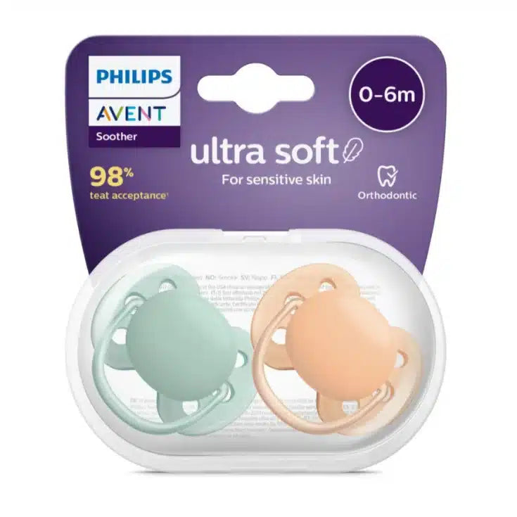 Philips avent sucette soft 0-6m boy