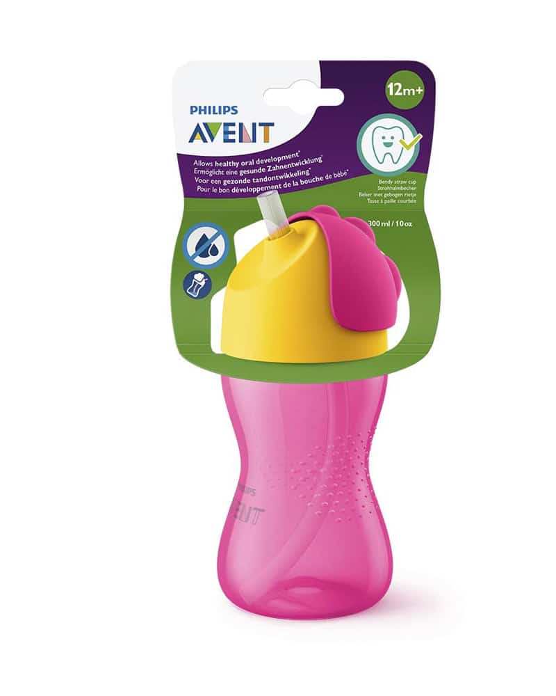Philips avent tasses a paille 300 ml / 10oz 12m+