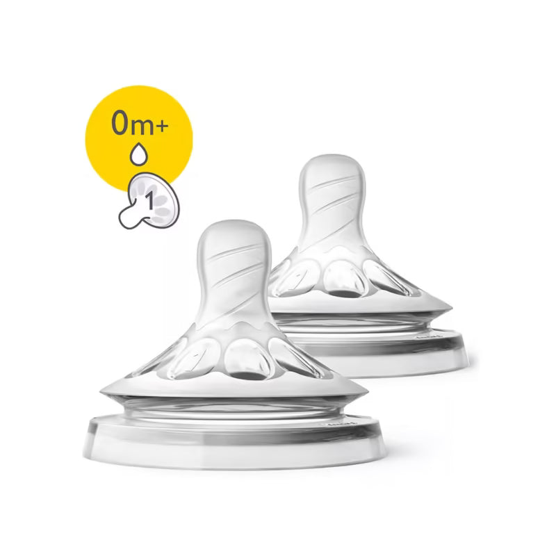 Philips avent tetine natural 0m+ 2 pieces scf041/27