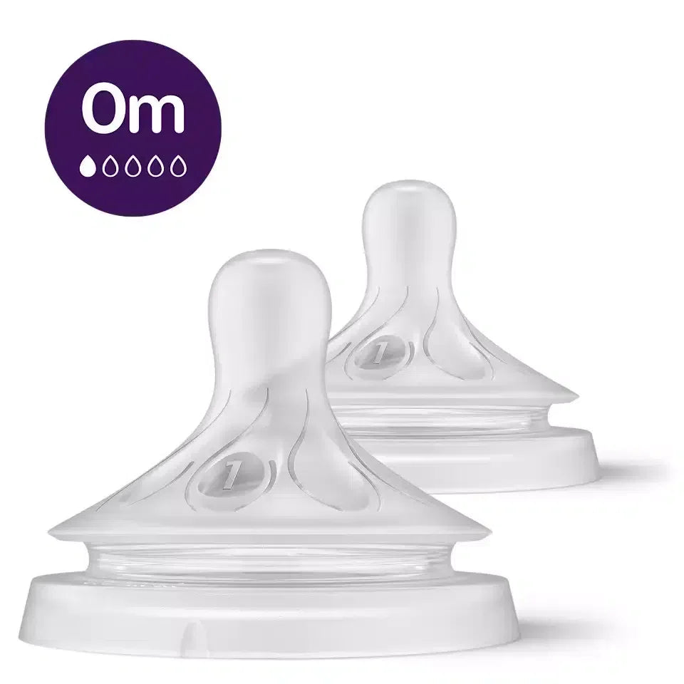 Philips avent tetine natural 3.0 2 pieces 0m