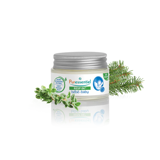 Puress respir baume de massage pectoral bebe pot 30ml