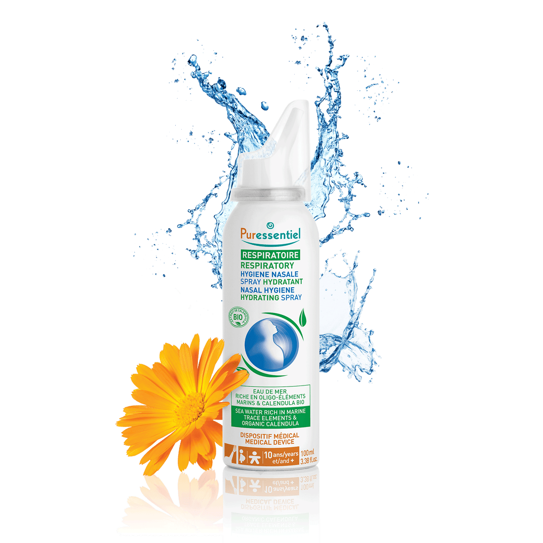 Puress respir spray nasal hydratant 100 ml