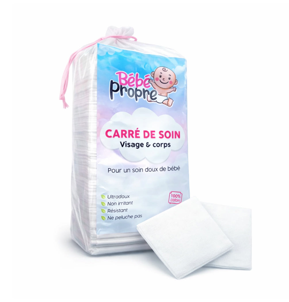 Bebe propre carre de soin x100
