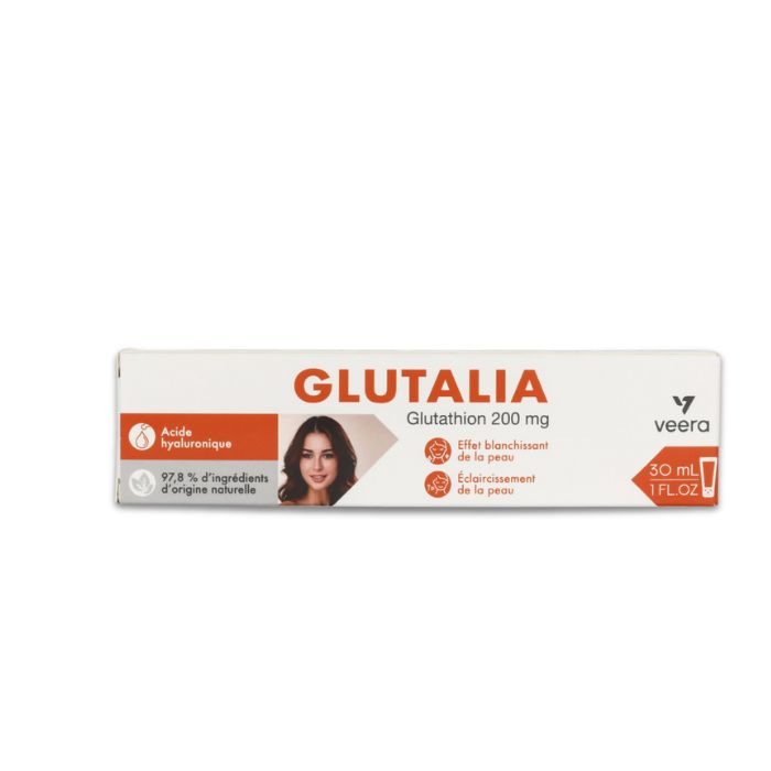 Veera Santé Glutalia Crème à Base de 200mg de Glutathion