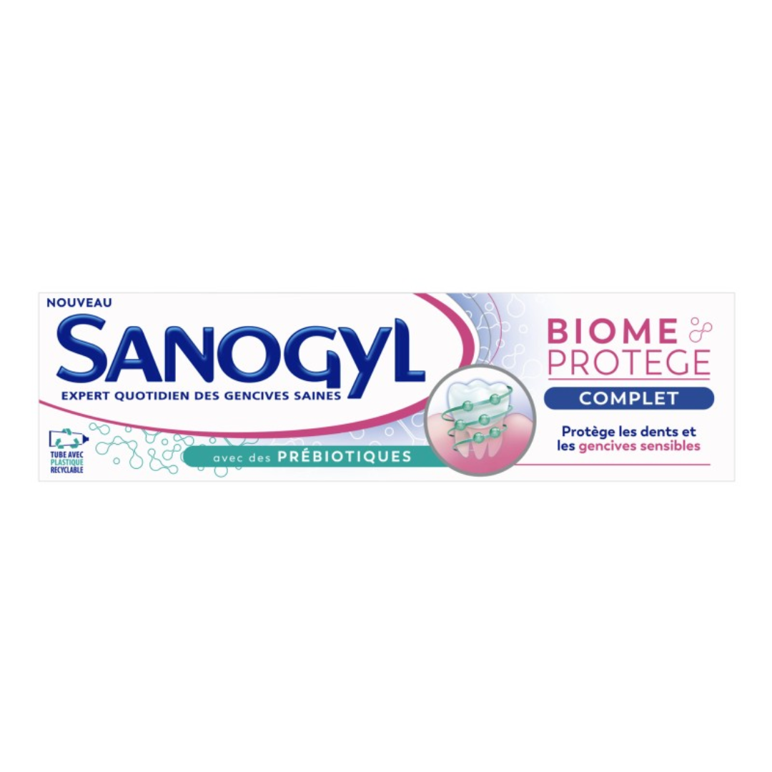 Sanogyl dentif dents biome protege complet 75 ml