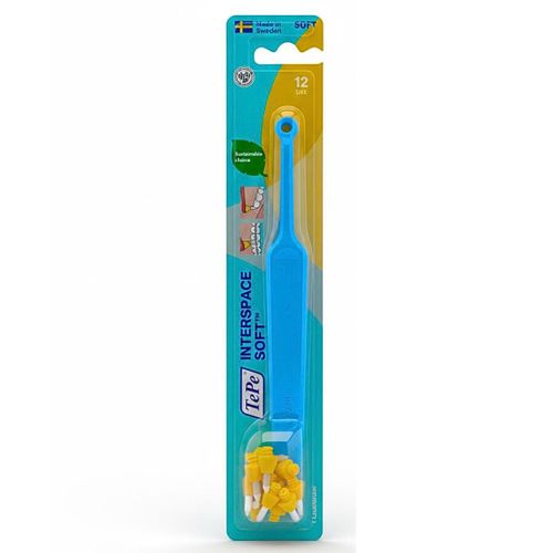 TePe Brosse à Dents Interspace Medium (1 manche + 12 pcs)