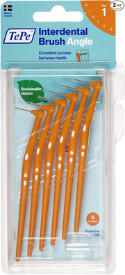 TePe Brossette Interdentaire Angle 0.45 mm Orange Taille 1 - 6 pcs