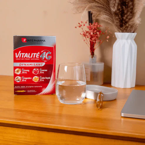 Forté Pharma Vitalité 4G Dynamisant 30 Ampoules