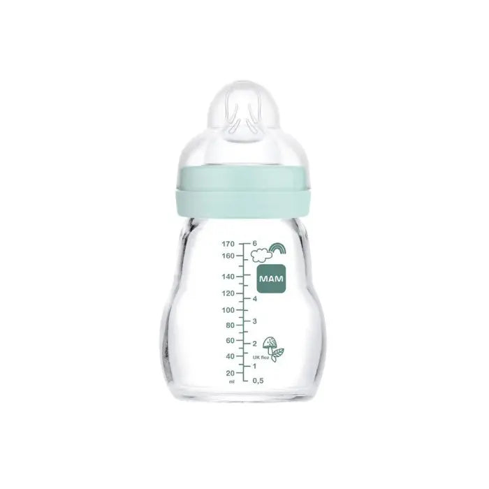 Mam Biberon en Verre 0 Mois et Plus 170 ml