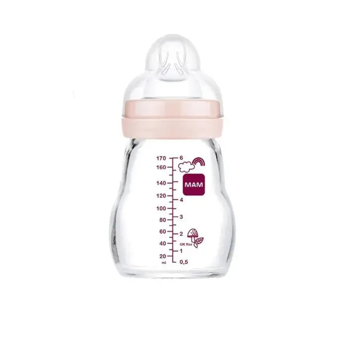 Mam Biberon en Verre 0 Mois et Plus 170 ml